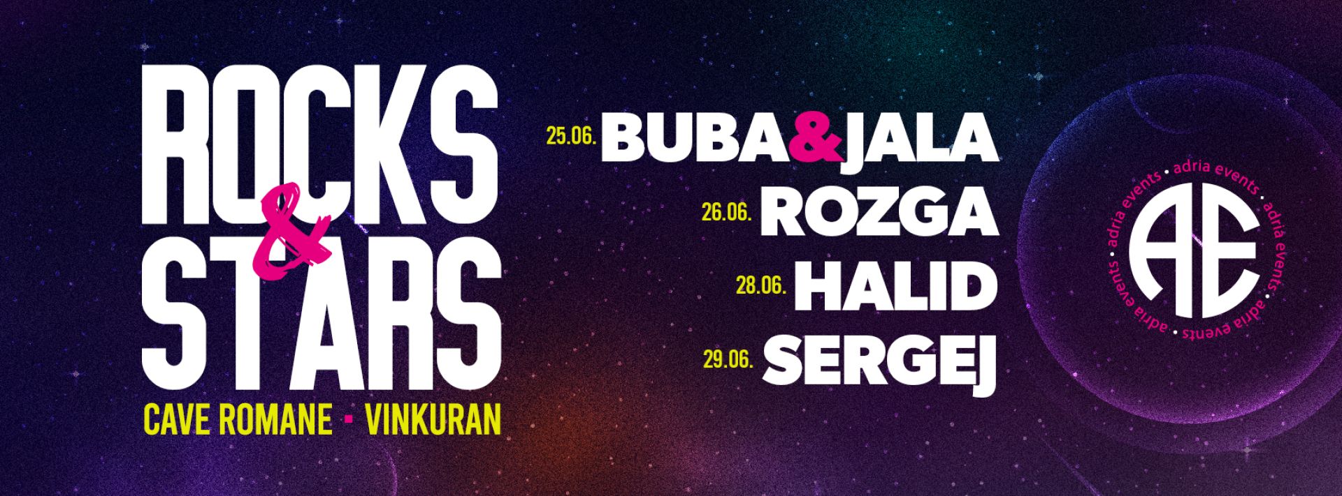 Zagrijavanje za otvorenje Rocks&Stars Festivala uz domaće snage